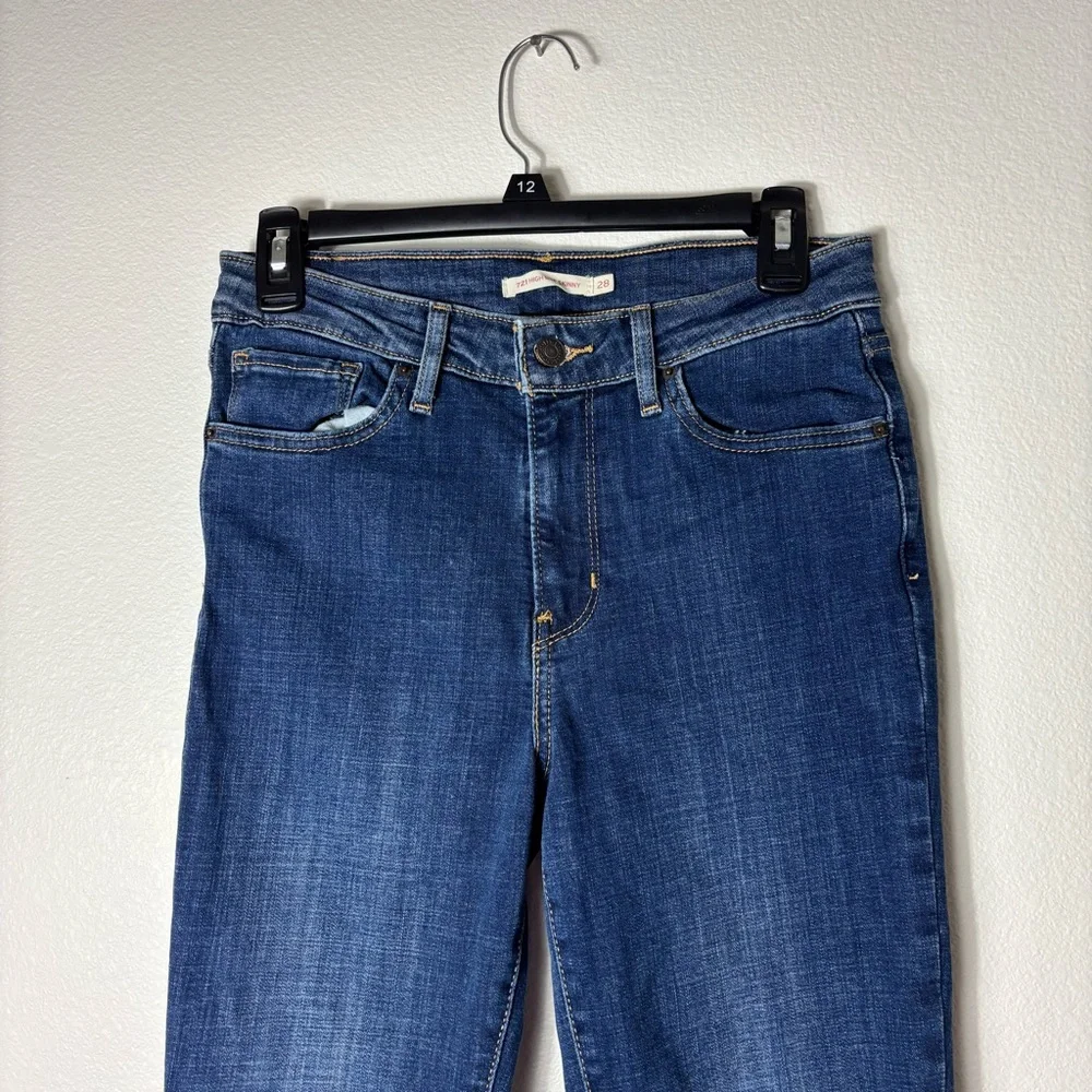 Levi’s 721 HIGH RISE SKINNY WOMEN'S JEANS Size 28 - Picture 2 of 7
